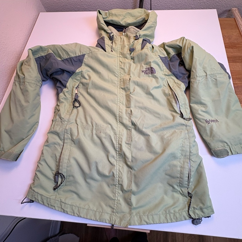 Vintage Y2K TNF Summit Series 3-in-1 HyVent Jacket w/ Fleece Liner - Picture 2 of 12